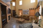 El Dorado Ranch San Felipe Rental villa 8-4  -  TV in living room
